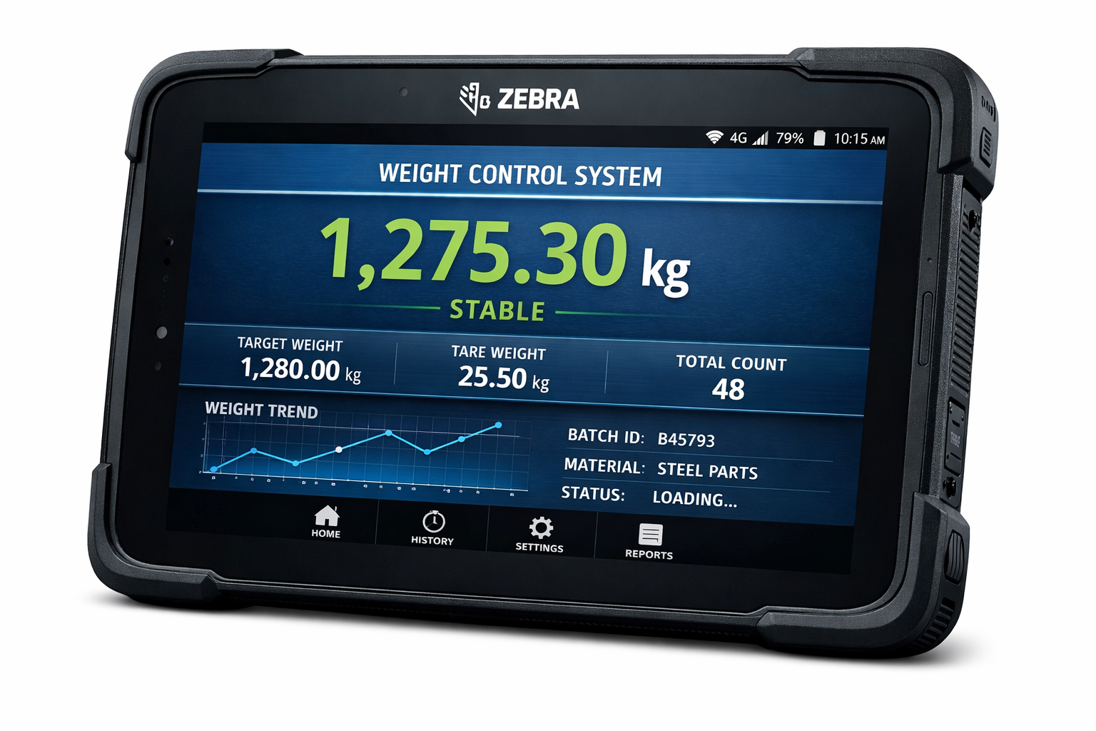 Android tablet display