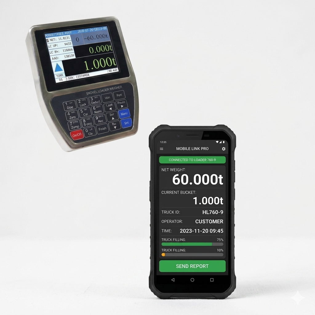 Loader weighing system